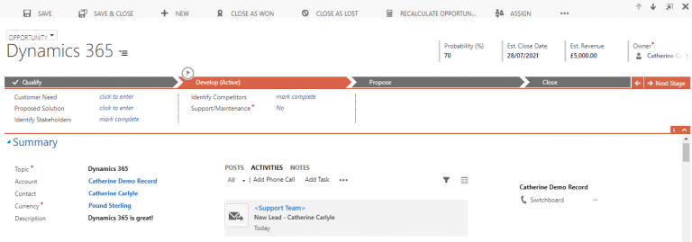 microsoft dynamics on premise pricing