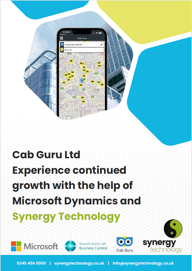 Cabguru Case Study Dynamics Business Central NAV