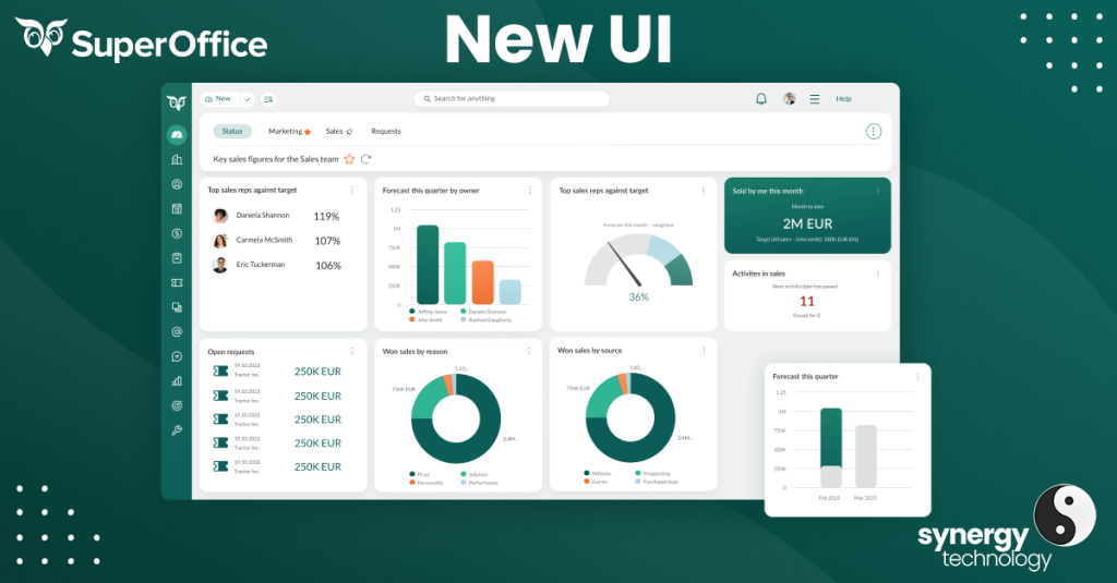 SuperOffice New UI