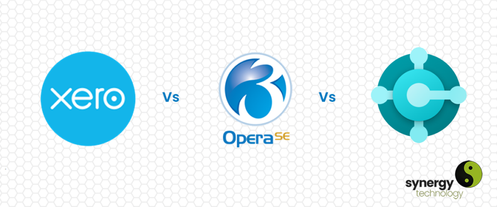 Xero vs Pegasus Opera 3 vs Microsoft Dynamics 365 Business Central