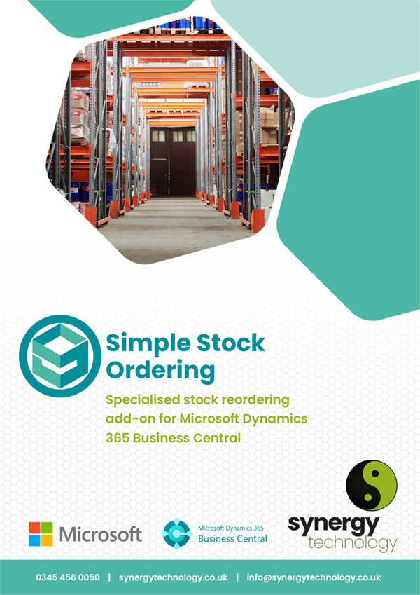 Simple Stock Ordering Brochure