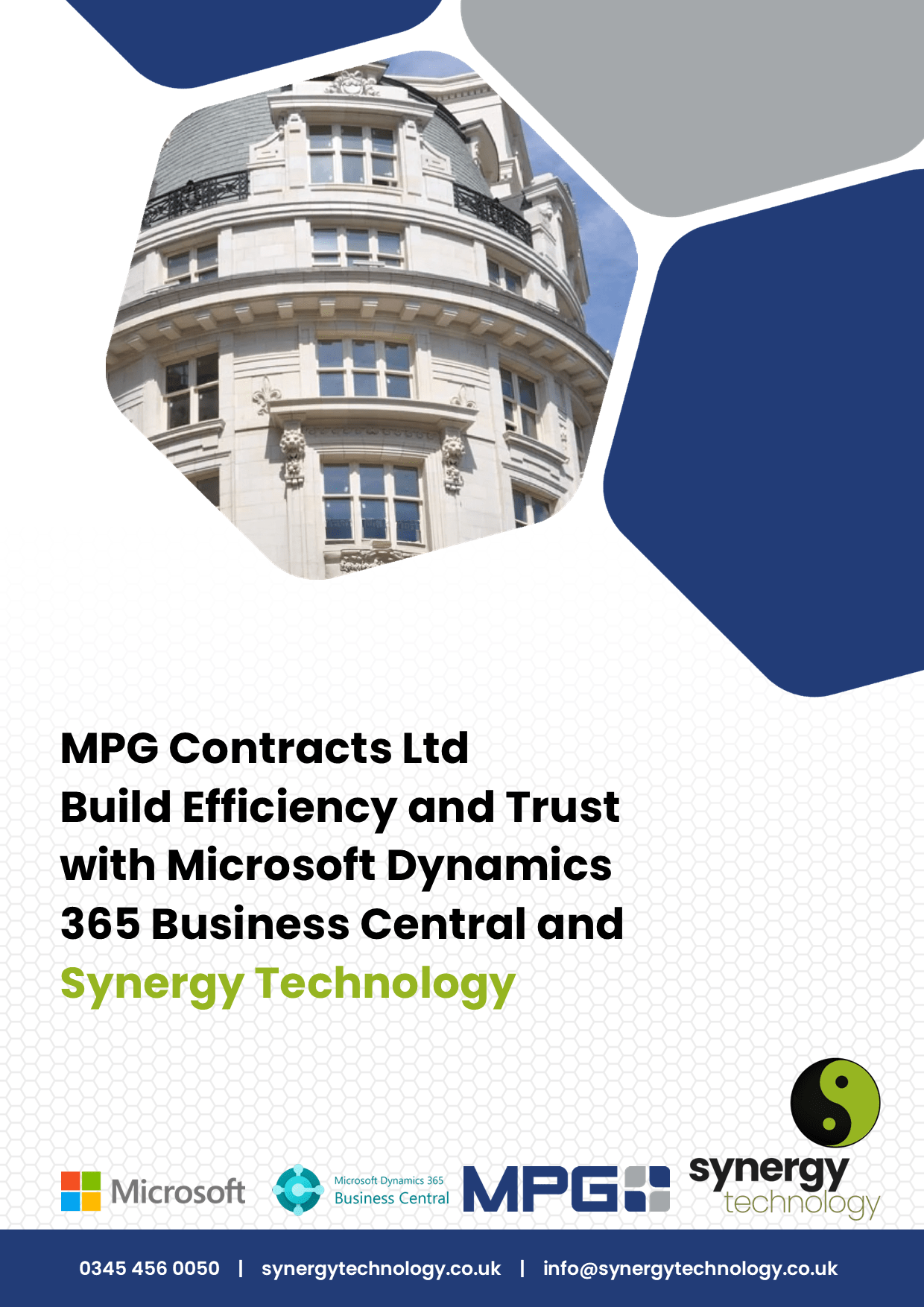 MPG Contracts Customer Story Microsoft Dynamics 365 Business Central and Synergy Technology
