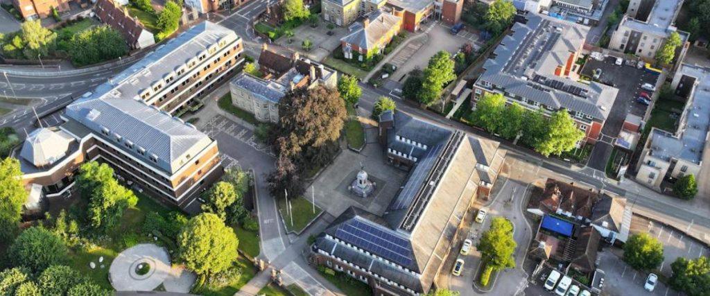 Basingstoke and Deane Borough Council offices Microsoft Dynamics 365 Customer Service
